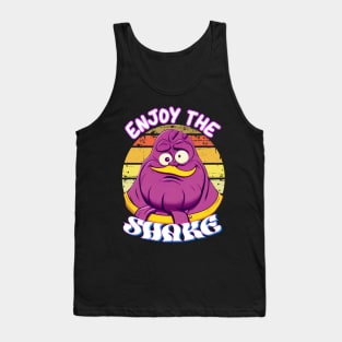 Enjoy the grimace shake retro vibes Tank Top